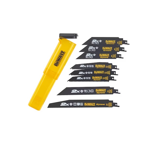 Teräsetti sahalle DeWalt DT2443L-QZ; 152, 203, 228 mm; 8 kpl.