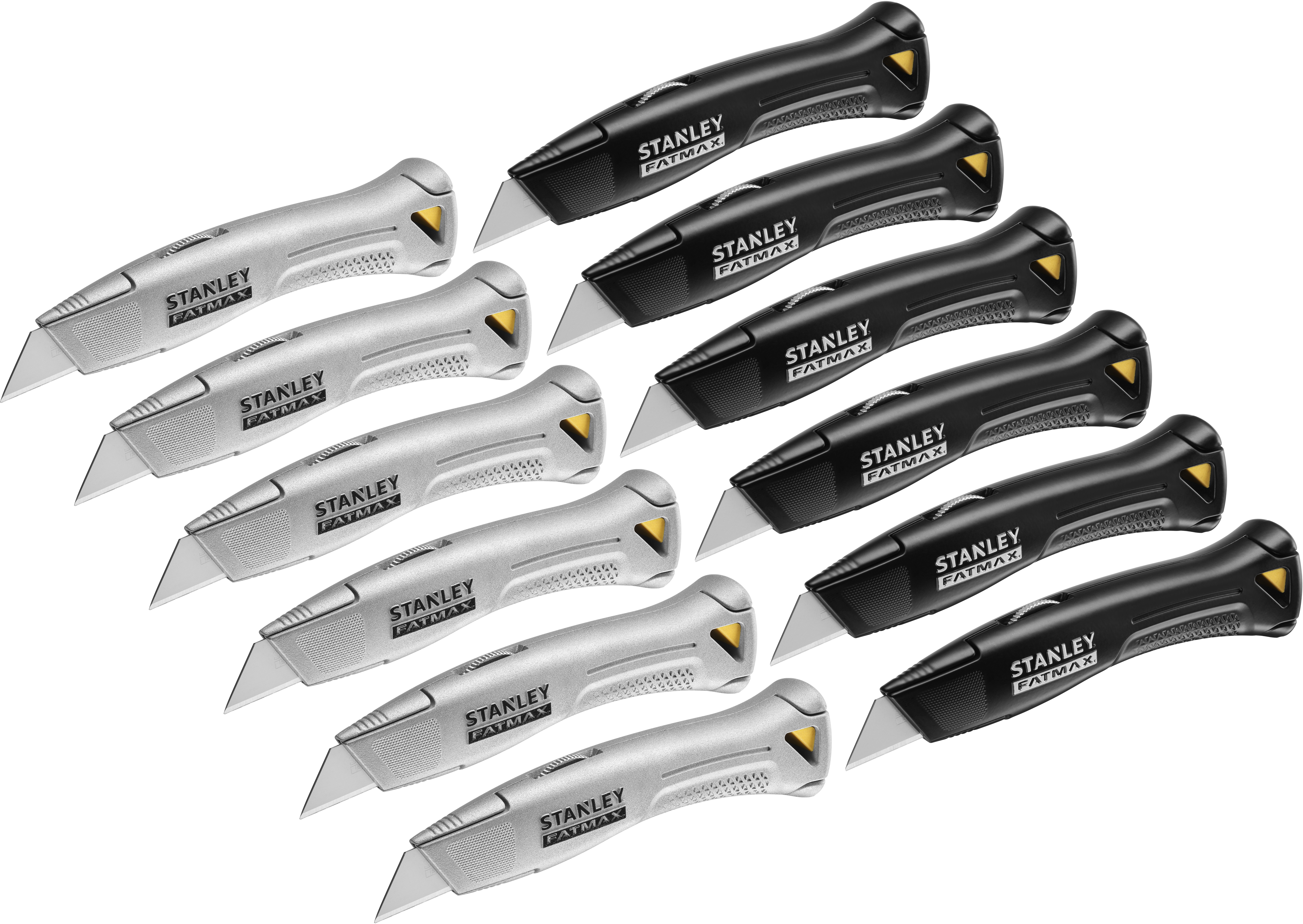 Veitsi, vaihdettavat terät Stanley FMHT10502-9; 165 mm; 12 kpl.