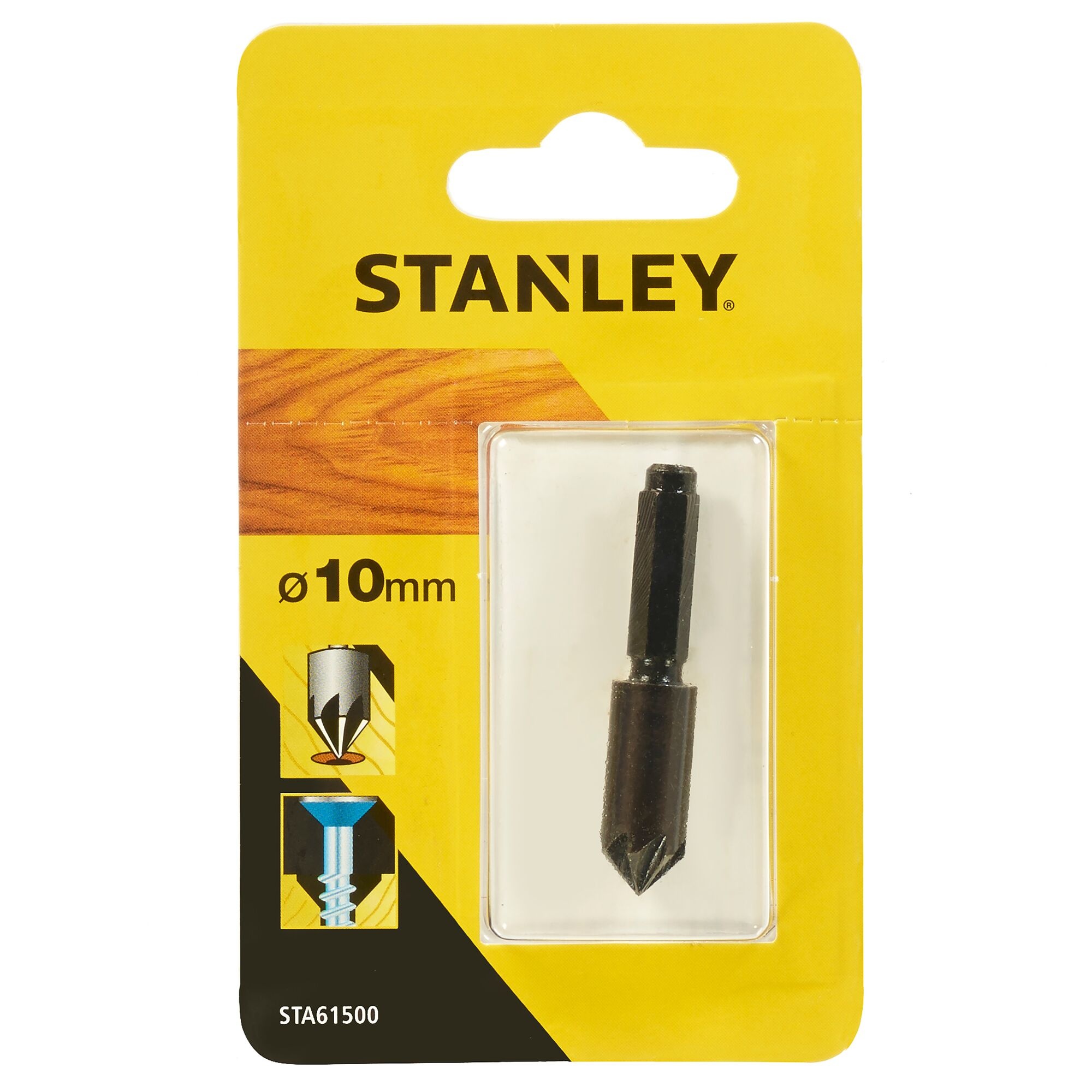 Puun syventäjä Stanley STA61500-XJ; 10 mm; HEX
