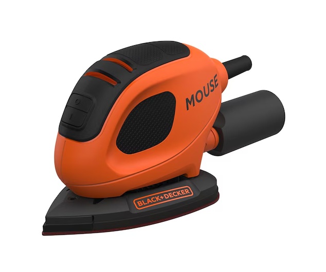 Kolminurkkainen tasohiomakone Black & Decker BEW230BCA-QS; 55 W; 1,5 mm