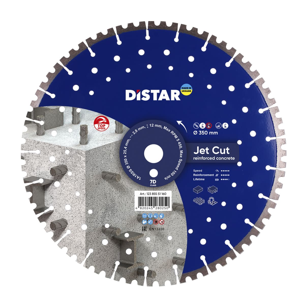 Timanttilaikka DISTAR JetCUT; 350 mm