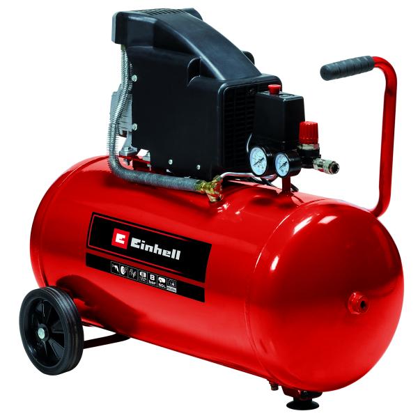 Öljyvoideltu ilmakompressori Einhell TC-AC 190/50/8; 50 l; 1500 W; 8 bar