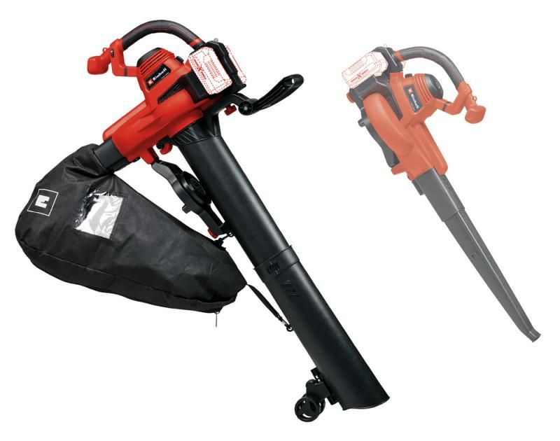 Akkulehti-imuri/puhallin Einhell GE-CL 36/230 Li E; 36 V; 700 m³/h (ilman akkua ja...