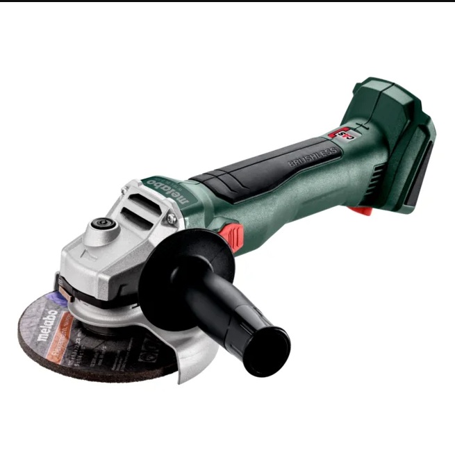 Akkukäyttöinen kulmahiomakone Metabo W 18 L BL 9-125; 18 V; 125 mm (ilman akkua ja...