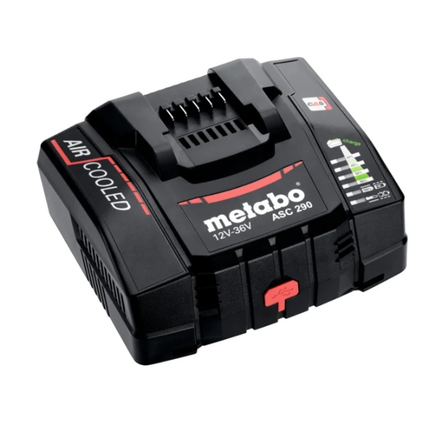 Laturi (erittäin nopea latausaika) Metabo ASC 290; 12-36 V; 16 A