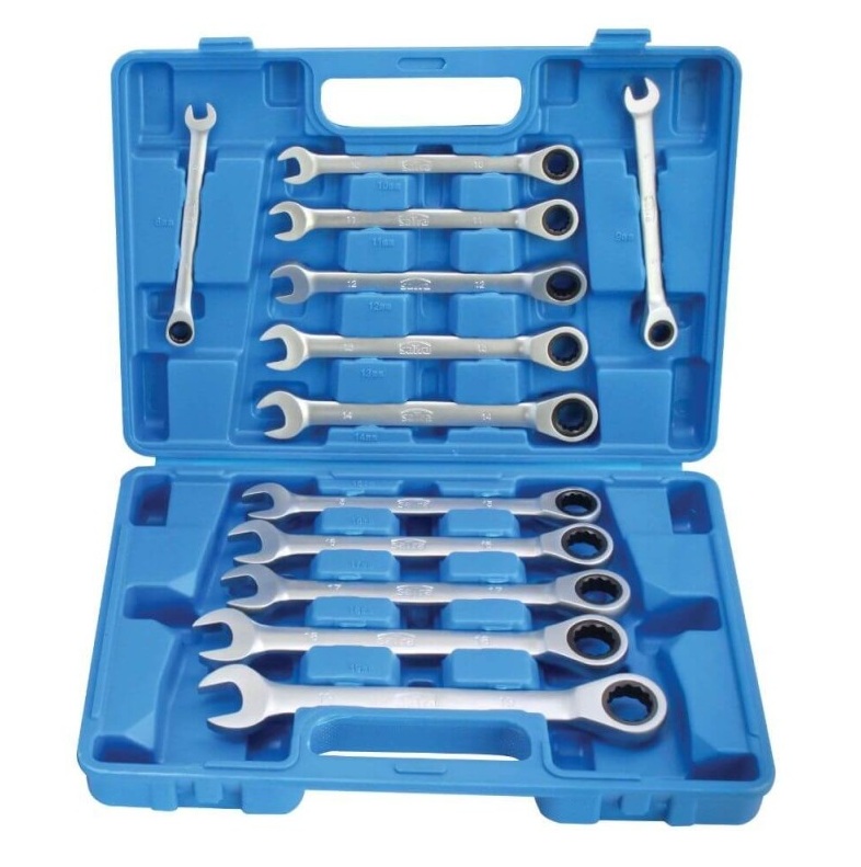 Jakoavainsarja  SATRA S-12GW72; 8-19 mm; 12 kpl.