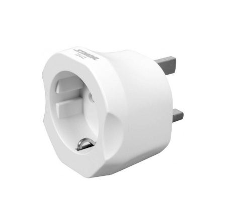 EU-UK -standardin verkkovirta-adapteri Sthor 72442; 3250 W; 13 A