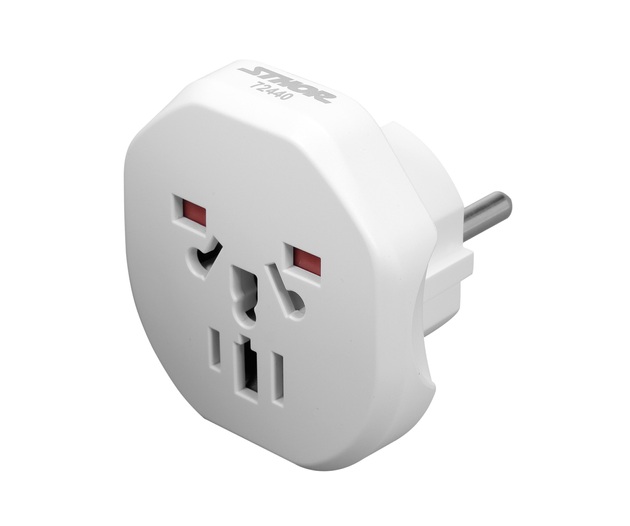 Adapteri EU/US Sthor 72440; 2500 W; 10 A; 250 V