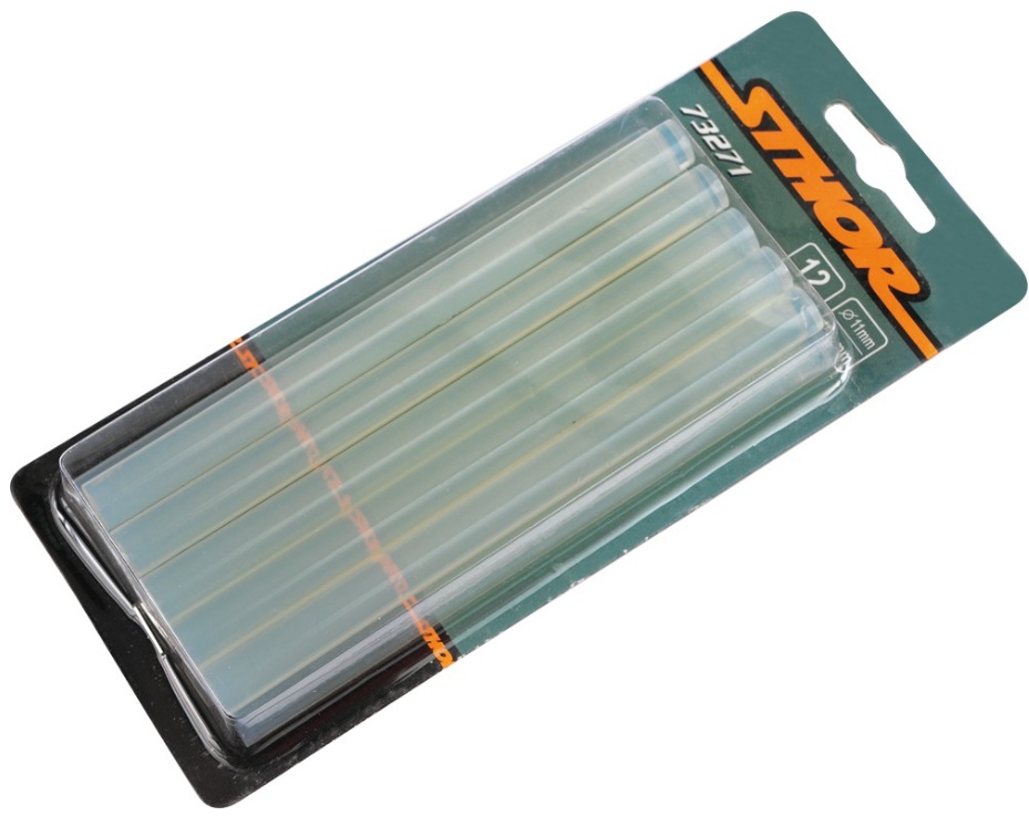 Liimapuikot Sthor 73271; 11x150 mm; 12 kpl.
