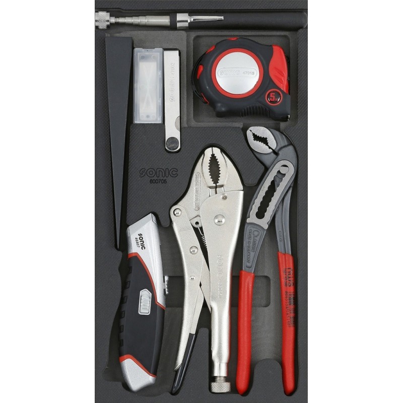 Työkalusarja  Sonic Equipment 600705; 7 kpl.