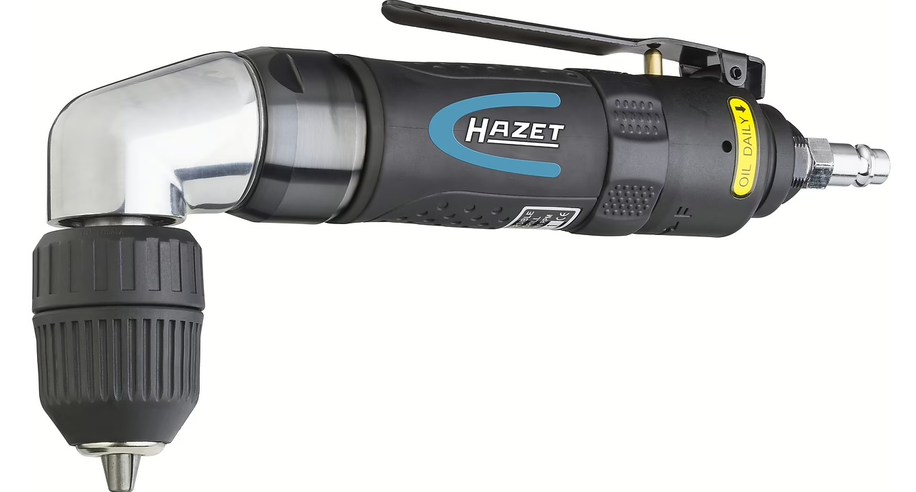 Paineilmakäyttöinen kulmaporakone Hazet 9030N-5; 1–10 mm
