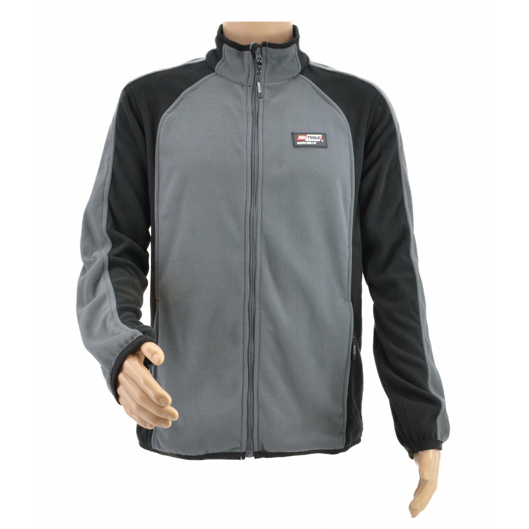 Lämmin huppari AWTools AW02444; 2XL harmaa