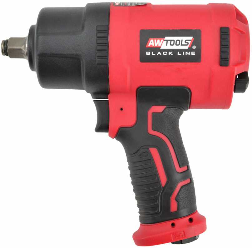 Paineilmakäyttöinen mutterinväännin iskumekanismilla AWTools AW10343BL; 1/2''; 1750 Nm