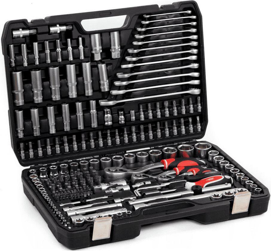 Yhdistelmäavainsarja AWTools AW39216BL; 1/2''; 1/4''; 3/8''; 216 kpl.