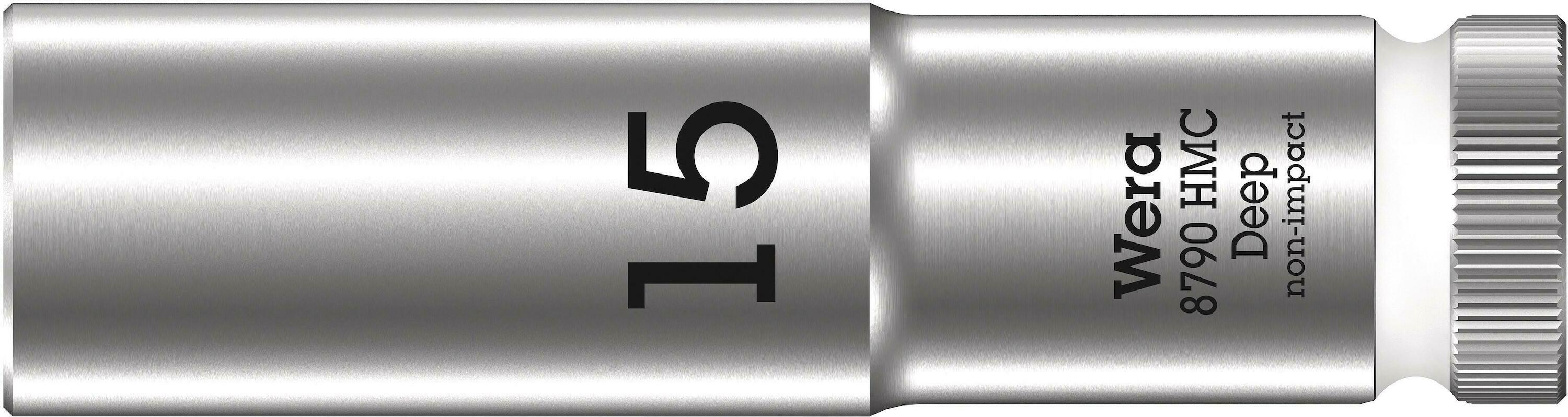 Kuusiohylsy Wera WE05004555001; HEX; HMC; 1/2''; 15x83 mm