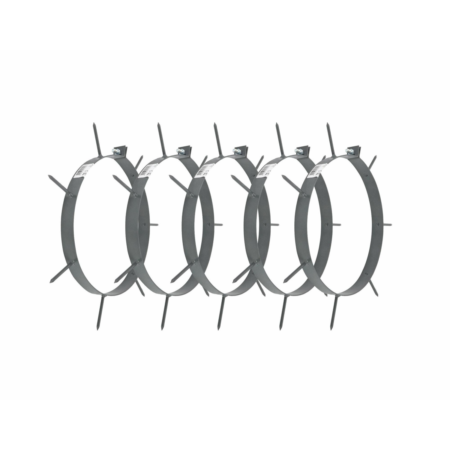 Ilmastointipiikit nurmijyrälle AWTools AW00391; 270 mm; 65 mm; 5 kpl.
