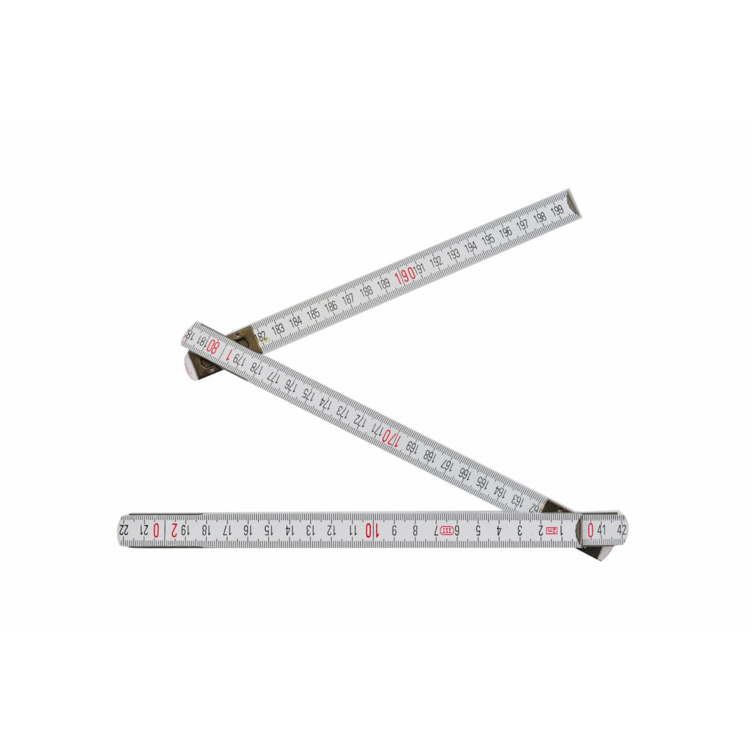 Puinen taitettava viivain AWTools AW27010; 1 m