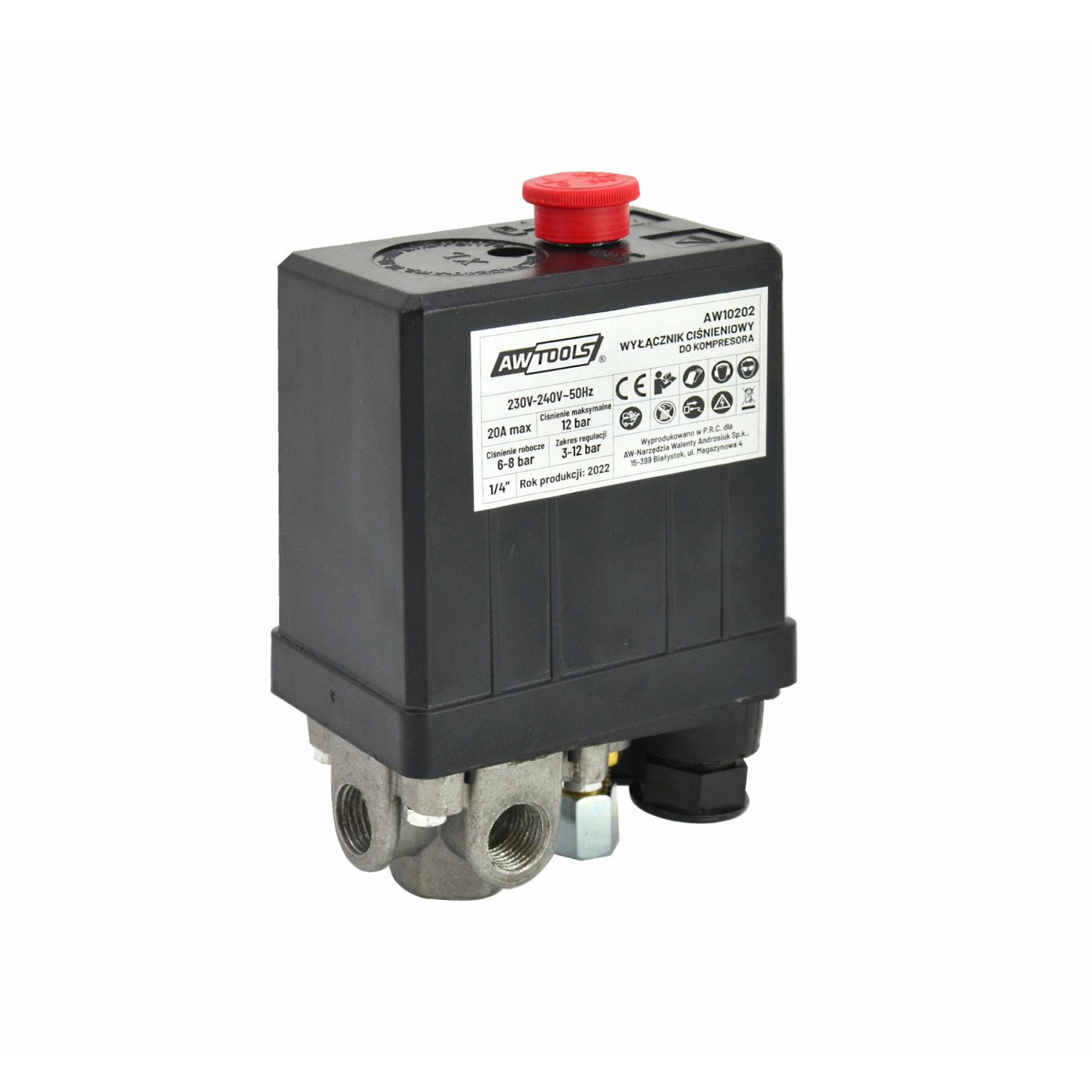 Ilmastointilaitteet AWTools AW10202; 1/4''; 230 V
