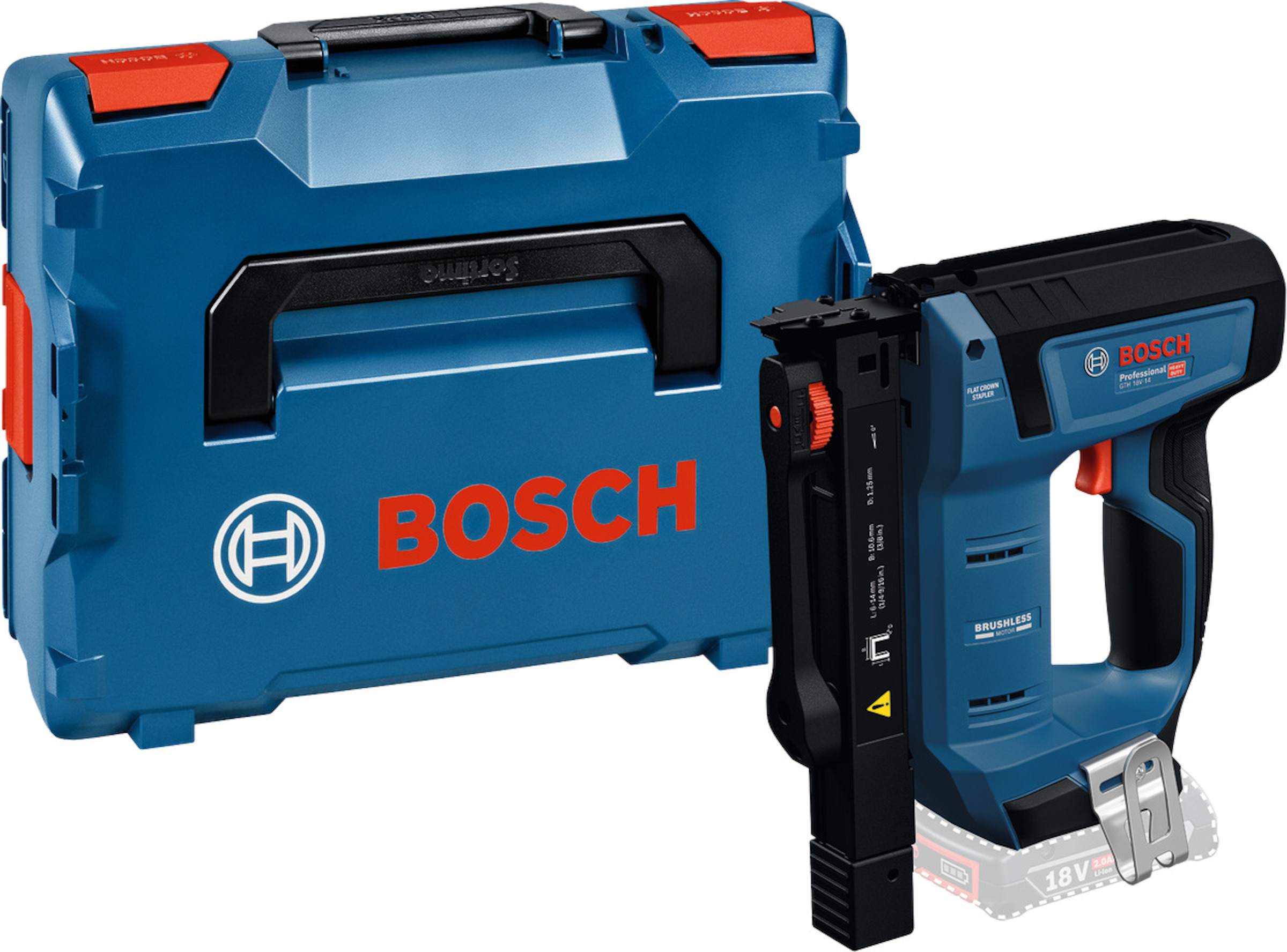 Akkusinkiläpistooli Bosch GTH 18V-14 (ilman akkua ja laturia)