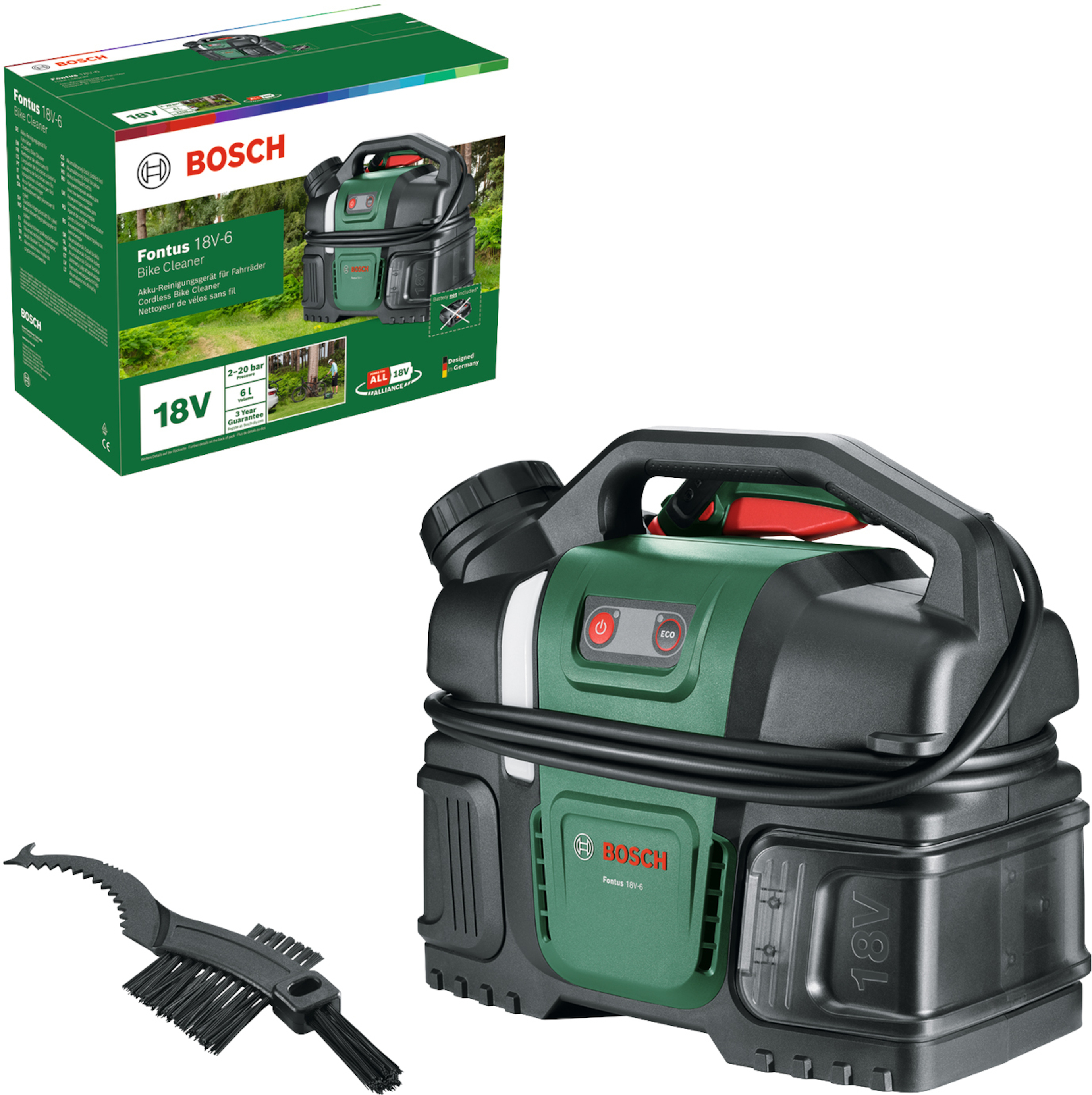 Painepesuri Bosch Fontus 18V-6; 18 V (ilman akkua ja laturia)