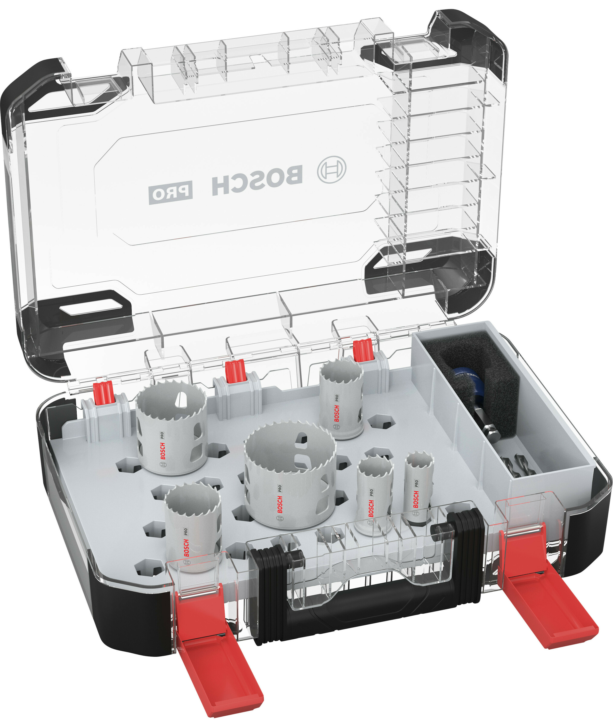 Reikäporasetti Bosch PRO; Multi Material PC Plus; 20-64 mm; 9 kpl.