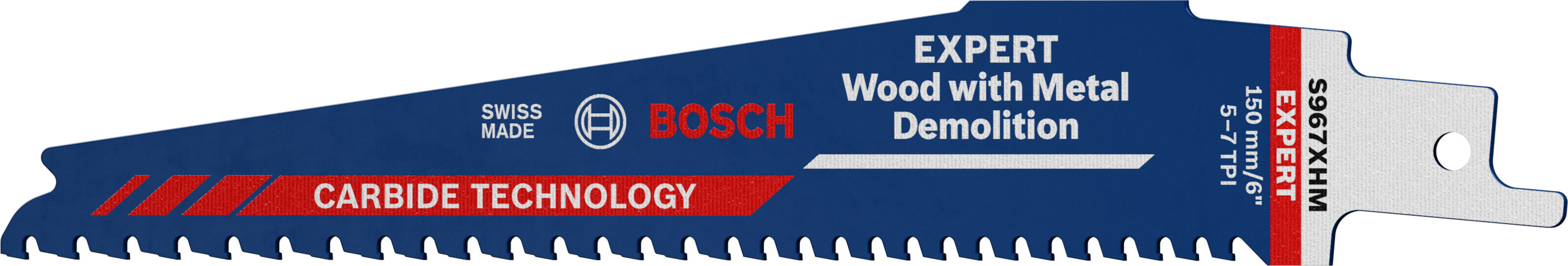 Puukkosahanterä Bosch Expert; S967 XHM; 150 mm; 10 kpl.