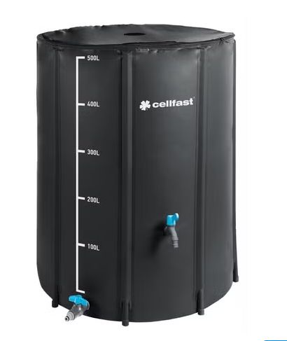 Taitettava sadevesisäiliö Cellfast 52-551; 500 l