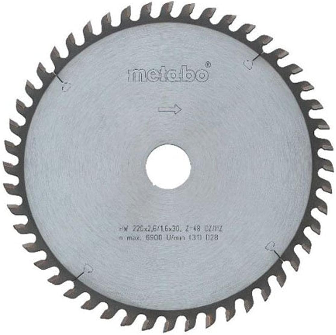 Katkaisuterä puulle Metabo 628058000; 315x30 mm; Z84; 10°