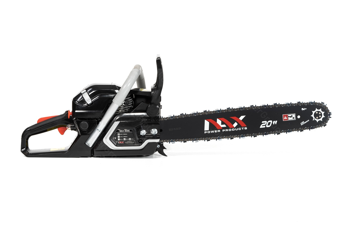 Ketjusaha Nac NAX500C; 2,7 kW; 50,8 cm juosta; bensiinikäyttöinen