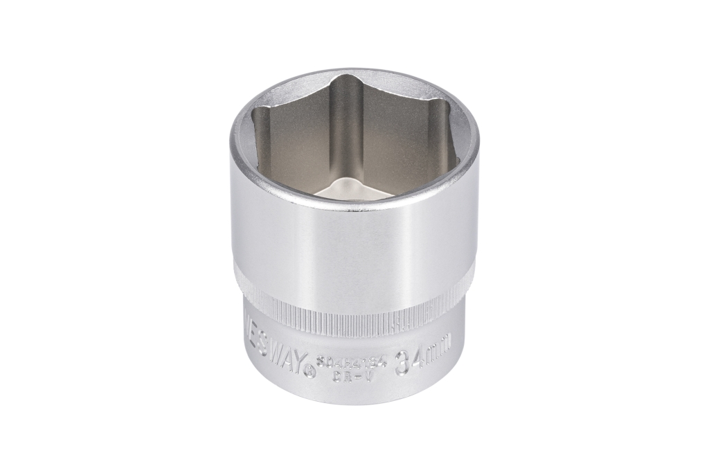 Kuusiohylsy Jonnesway S04H4134; 1/2''; 34 mm