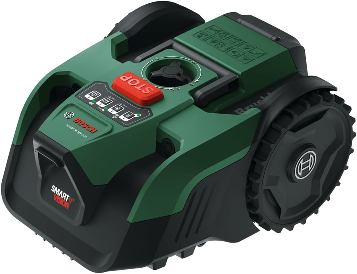 Robottiruohonleikkuri Bosch VISIMOW18V-200 (ilman akkua ja laturia)