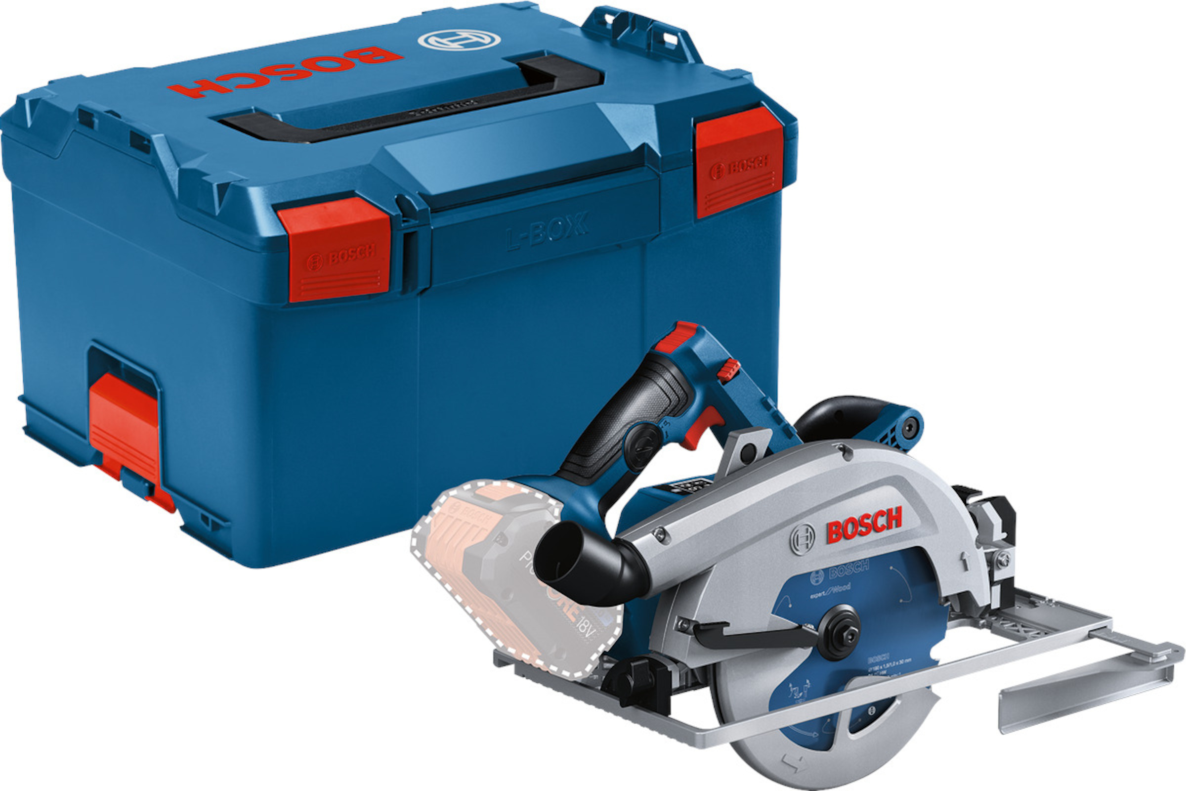 Akkupyörösaha Bosch PRO GKS 18V-68 G; 18 V (ilman akkua ja laturia)