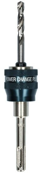 Kuusiokanta-adapteri Bosch EXPERT Power Change Plus; SDS-Plus; HSS-G; 7,15x45x85 mm + reikäsahan kara