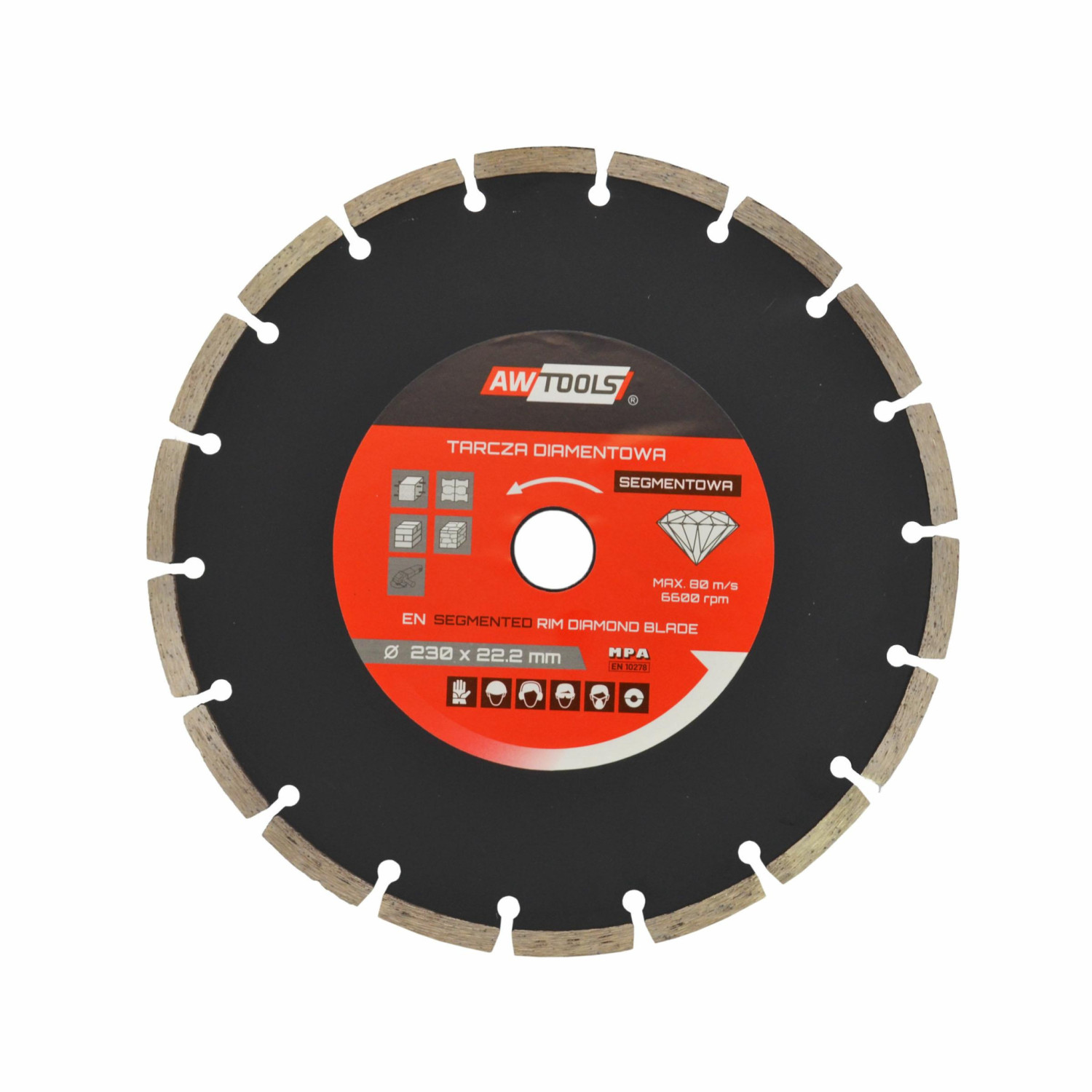 Timanttikatkaisulaikka AWTools AW45351; 400x32 mm