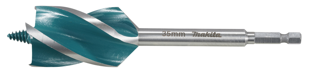 Spiraalinen poranterä puulle Makita E-26711; 1/4''; 35x165 mm