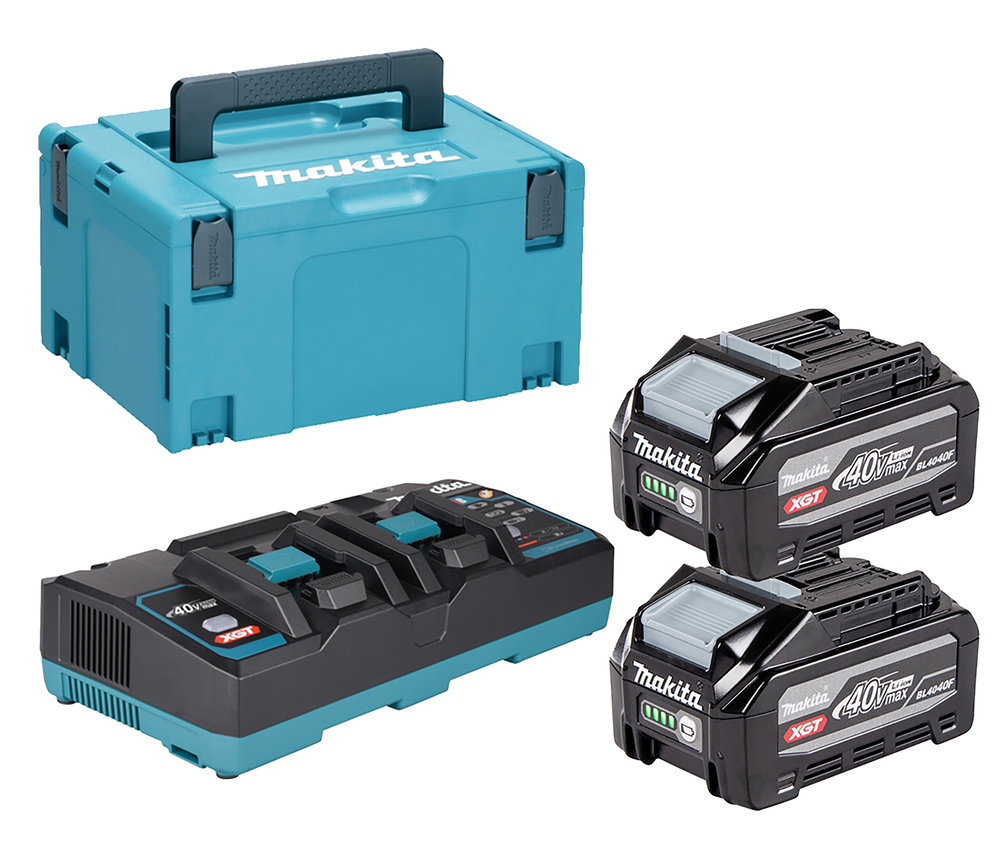 Akku Makita 1911D8-0; 2 kpl.+ latauslaite DC40Rb