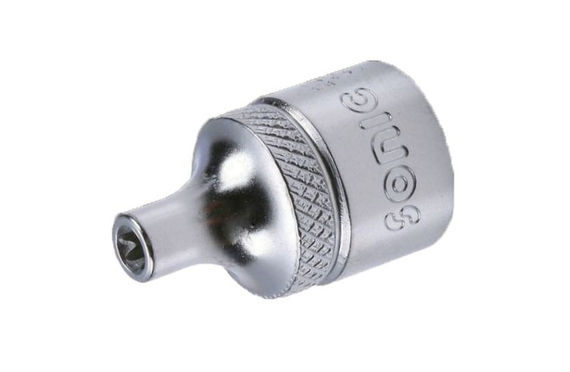 Kuusiohylsy Sonic Equipment 22608; 3/8''; E-8; 28 mm