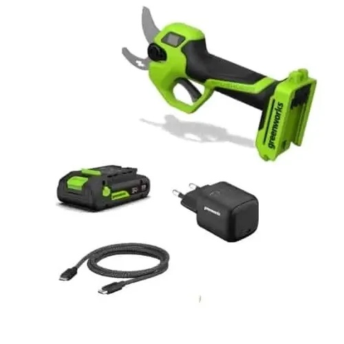 Käsileikkuri Greenworks LP1202A1; 24 V; 1x2,0 Ah akku