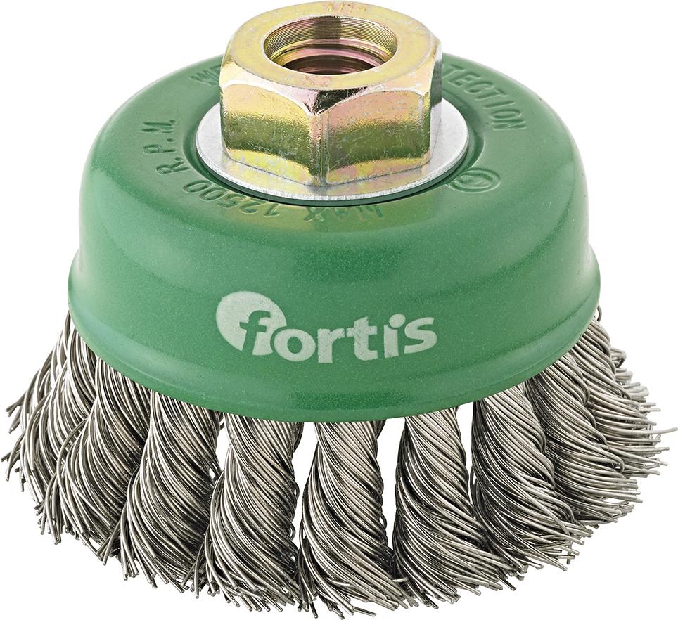 Teräsharja metallin hienontamiseen Fortis 4317784780995; 80 mm