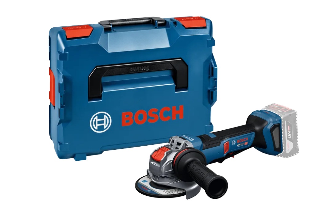 Akkukäyttöinen kulmahiomakone Bosch GWX18V-11PS; 18 V; 125 mm (ilman akkua ja laturia)