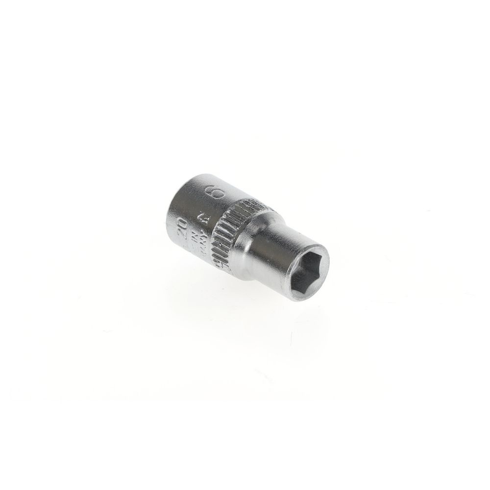Kuusiohylsy Gedore 6165830; 1/4''; 6 mm