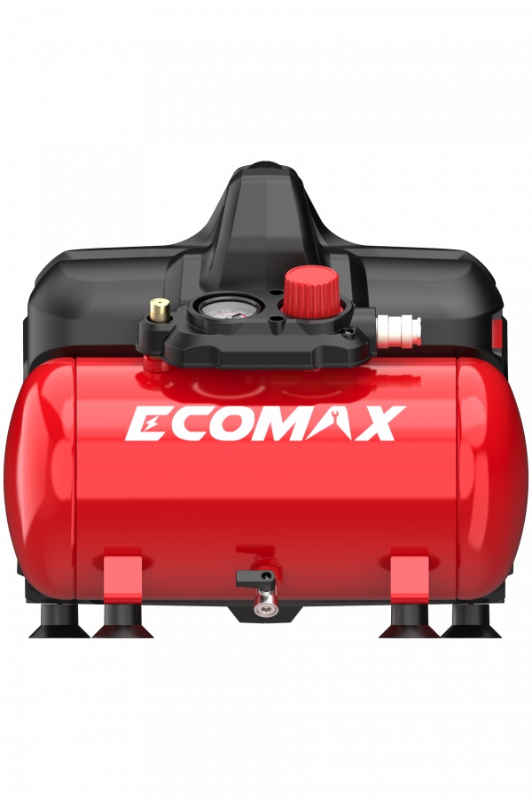 Öljytön mäntäkompressori Ecomax 3300684; 550 W; 6 l