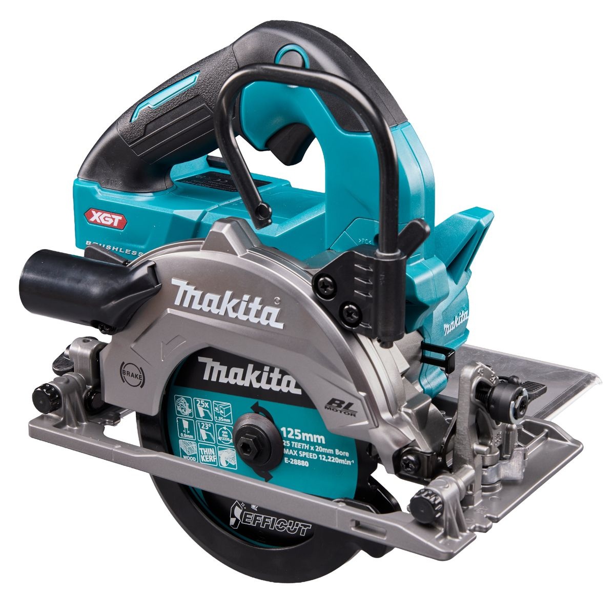 Akkupyörösaha Makita HS014GZ; 40 V; 125 mm (ilman akkua ja laturia)