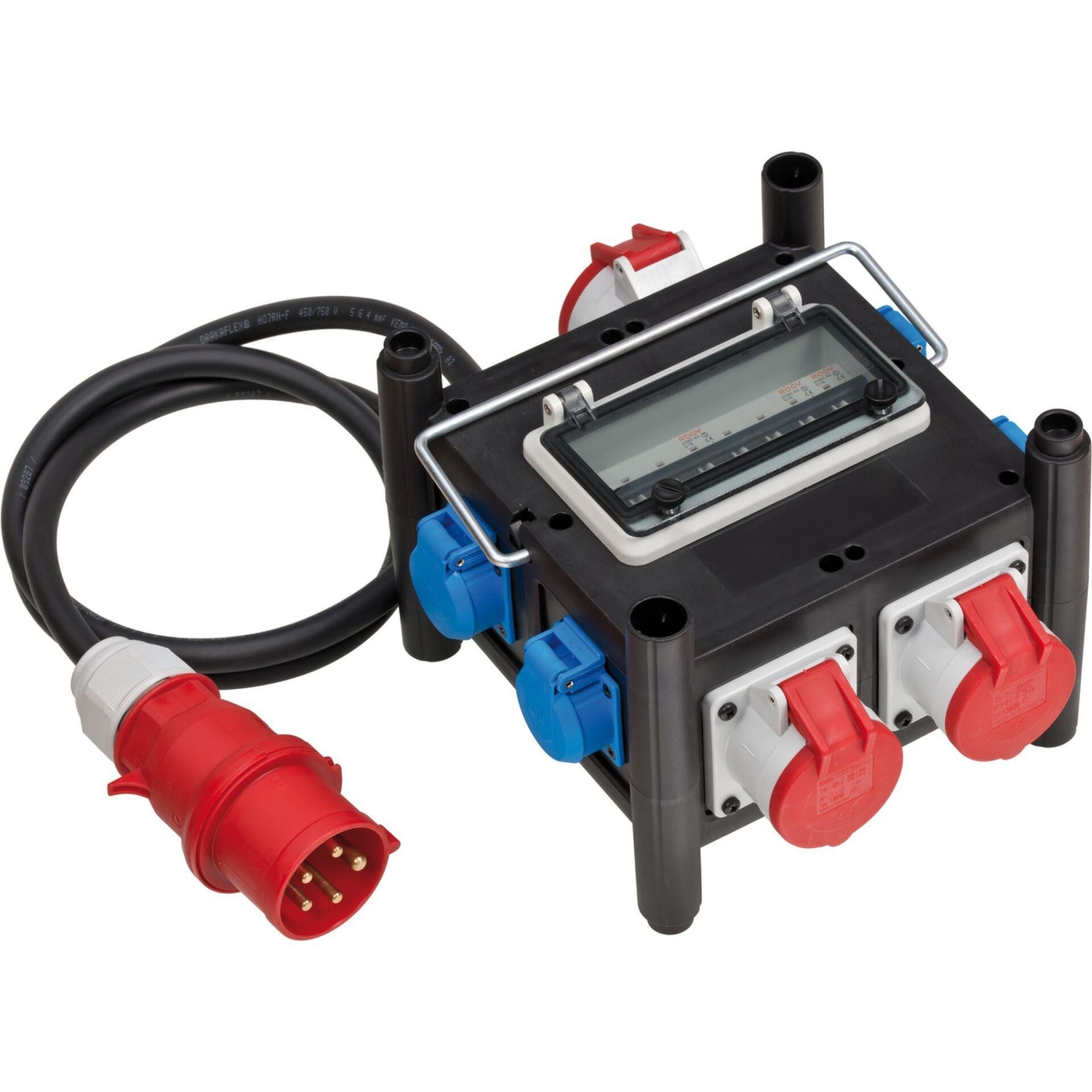 Virranjakaja-jatkojohto Brennenstuhl 1153690400; 2 m; 400 V