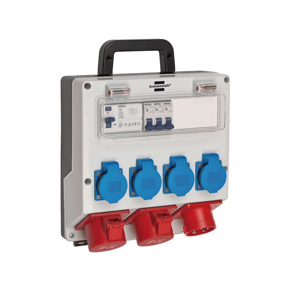 Virtajakaaja Brennenstuhl 1154890010; 400 V; 16 A; IP44