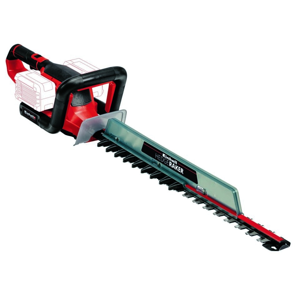 Johdoton pensasleikkuri Einhell GE-CH 36/65 Li-Solo; 36 V; 65 cm (ilman akkua ja...