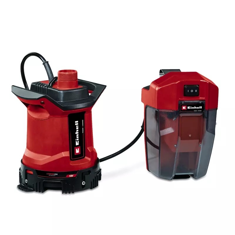 Likaveden uppopumppu Einhell GE-DP 18/25 LL Li - Solo; 18 V (ilman akkua ja laturia)