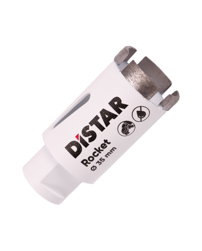Timanttikuivaporanterät DISTAR Rocket; 35 mm; M14