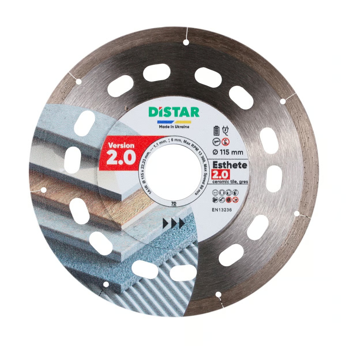 Timanttikatkaisulaikka DISTAR Esthete 2.0; 115 mm