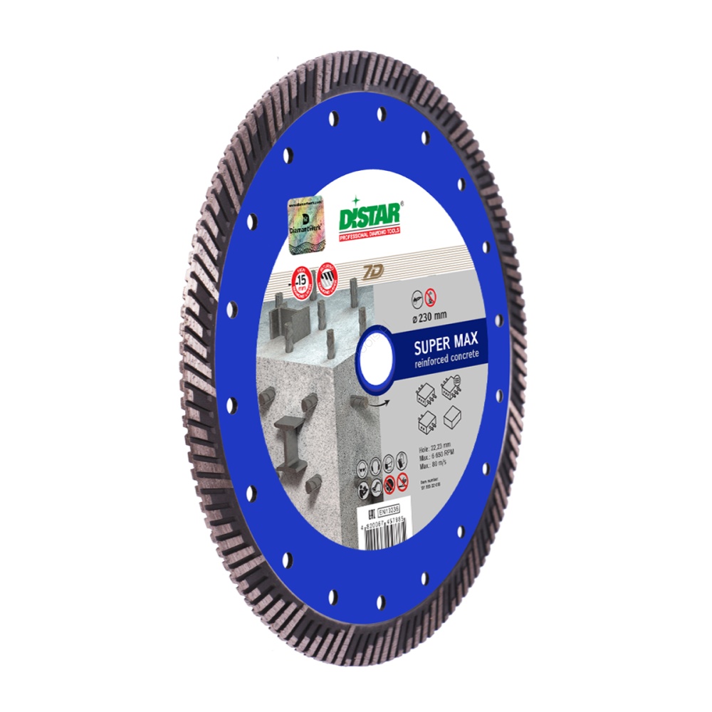 Timanttilaikka kuivaleikkaamiseen DISTAR 10115502018; 232x22,23 mm